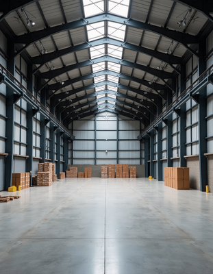 Warehouse Sweeping & Scrubbing